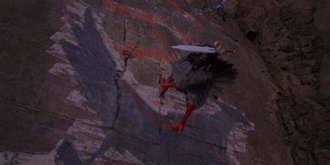 ff7 stilva|ff7 climbing the wall.